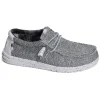 WALLY SOX Gris Blanc