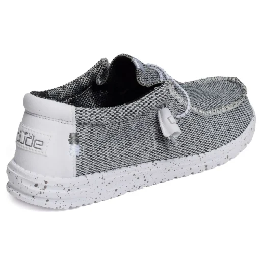 WALLY SOX Gris Blanc