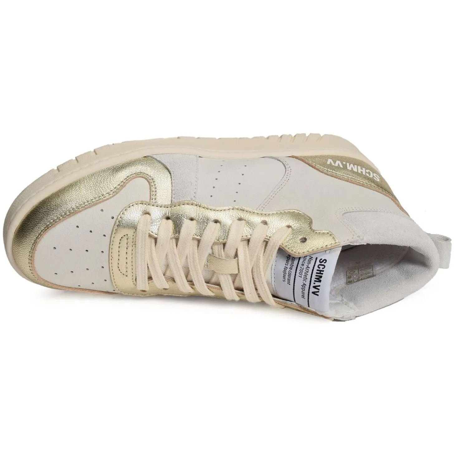 WINSTON MID W Blanc Or