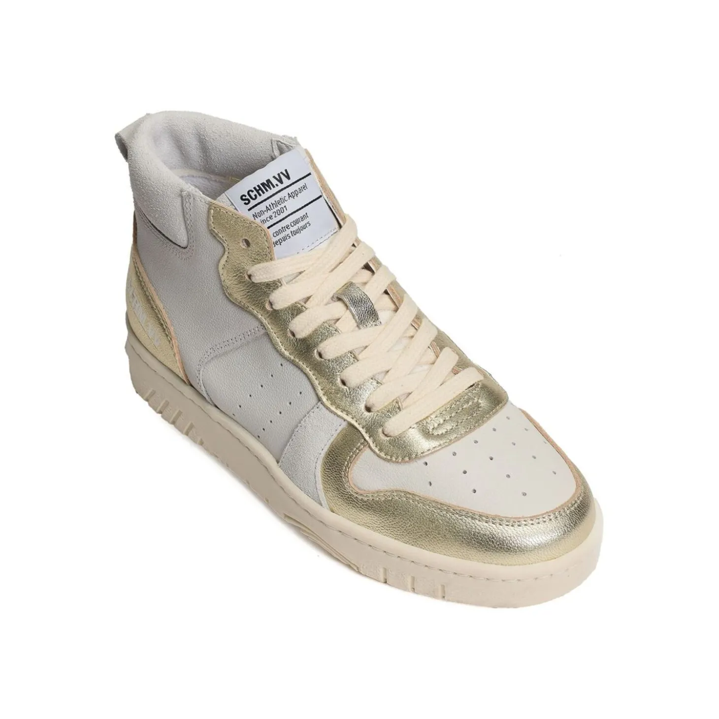 WINSTON MID W Blanc Or